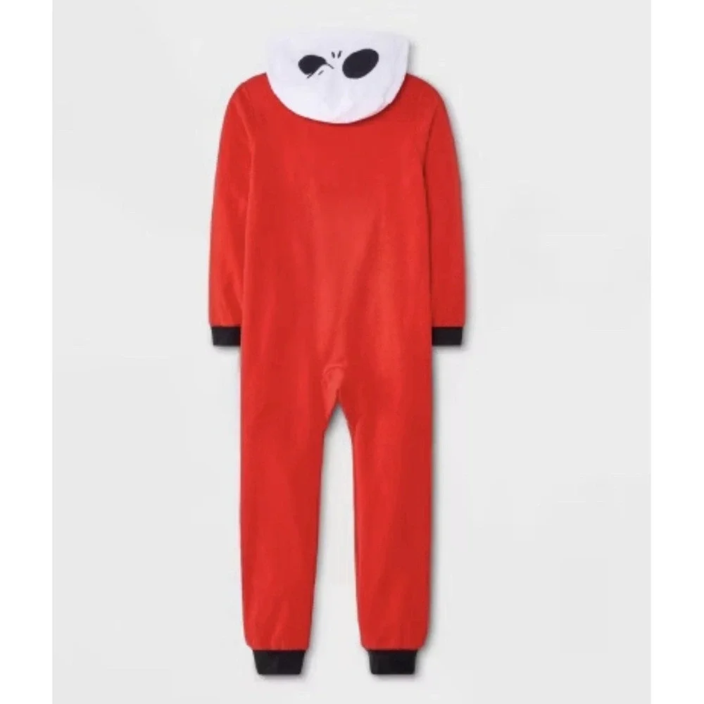 Disney The Nightmare Before Christmas Jack Skellington Pajamas Union Suit XS 4-5